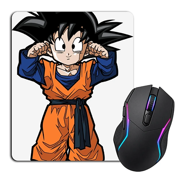 Mouse pad with print Dragon Ball Gokuu Cute Hero