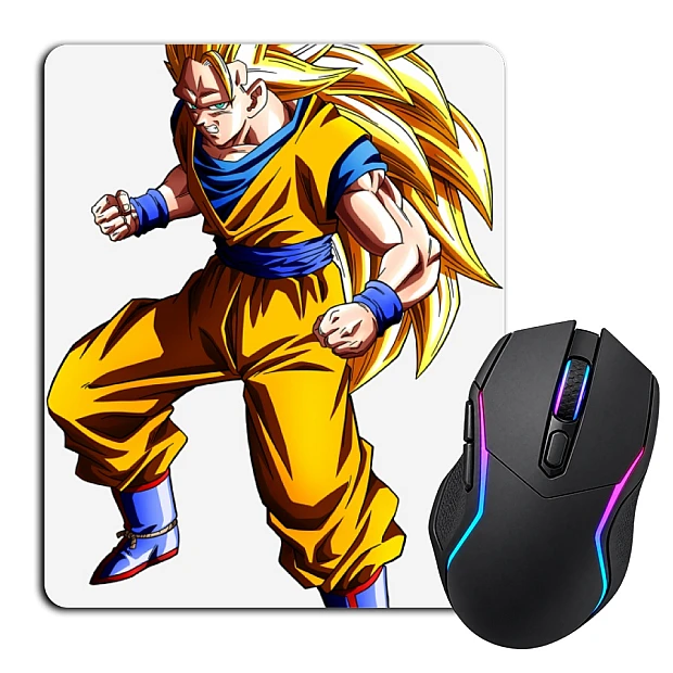 Mouse pad with print Dragon Ball Strong Hero