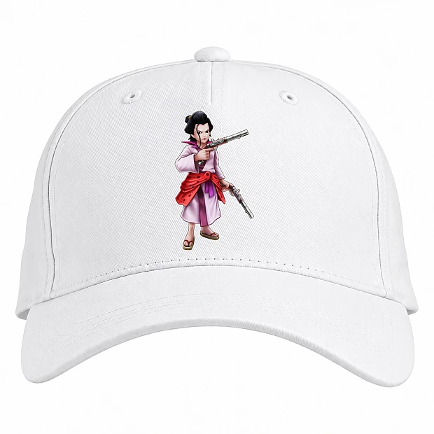 Baseball cap with Print One Piece Izo - white