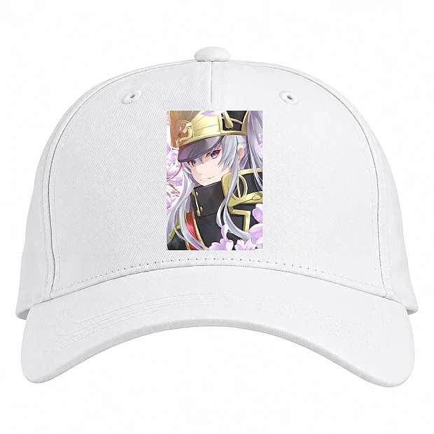 Baseball cap with Print Re Creators Girl Altair - white