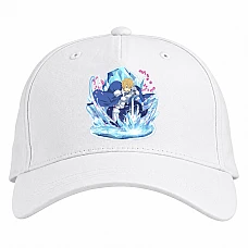 Baseball cap with Print Sword Art Online Eugeo - white