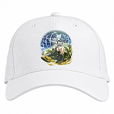 Baseball cap with Print Sword Art Online Neko Hero - white