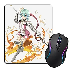 Mouse pad with print Sword Art Online Sinon Hero Print