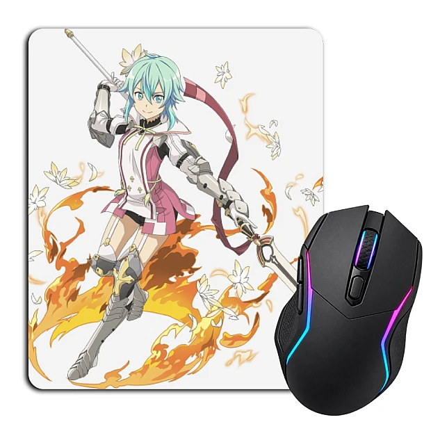 Mouse pad with print Sword Art Online Sinon Hero Print