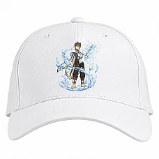 Baseball cap with Print Sword Art Online Fighter - white