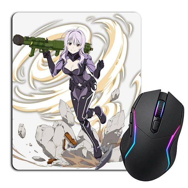 Mouse pad with print Sword Art Online Girl Fighter