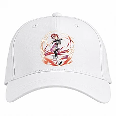 Baseball cap with Print Sword Art Online Kureha - white