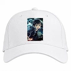 Baseball cap with Print Sword Art Online Kirito - white