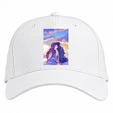 Baseball cap with Print Sword Art Online Love - white