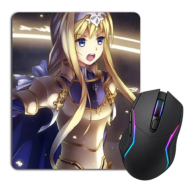 Mouse pad with print Sword Art Online Cute Alice
