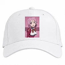 Baseball cap with Print Sword Art Online Rika Shinozaki - white