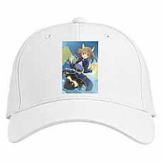Baseball cap with Print Sword Art Online Zerochan Hero - white