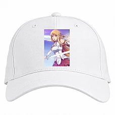 Baseball cap with Print Sword Art Online Asuna Hero - white