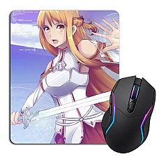 Mouse pad with print Sword Art Online Asuna Hero