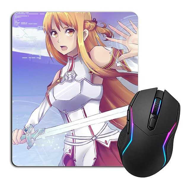 Mouse pad with print Sword Art Online Asuna Hero