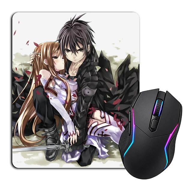 Mouse pad with print Sword Art Online Theme
