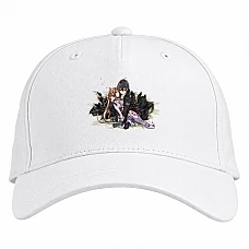 Baseball cap with Print Sword Art Online Theme - white