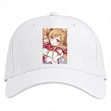 Baseball cap with Print Sword Art Online Asuna Girl - white