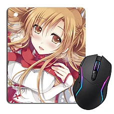 Mouse pad with print Sword Art Online Asuna Girl