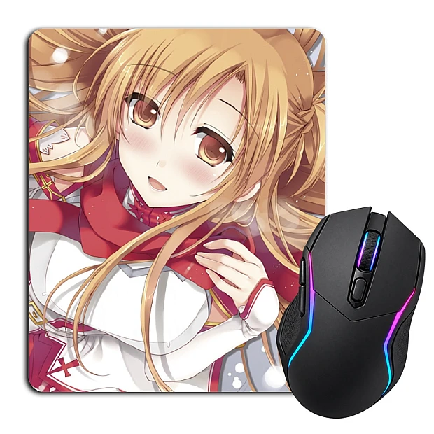 Mouse pad with print Sword Art Online Asuna Girl