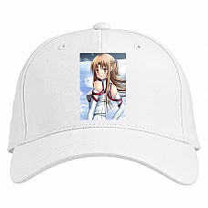Baseball cap with Print Sword Art Online Amazing Asuna - white