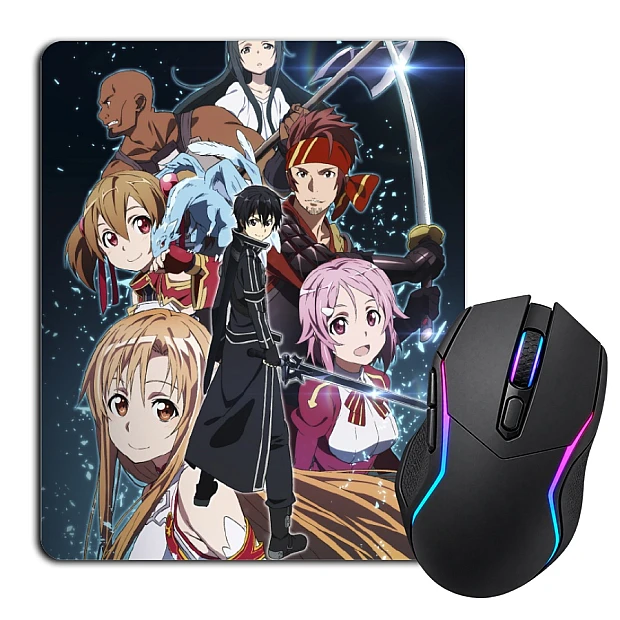 Mouse pad with print Sword Art Online Universe