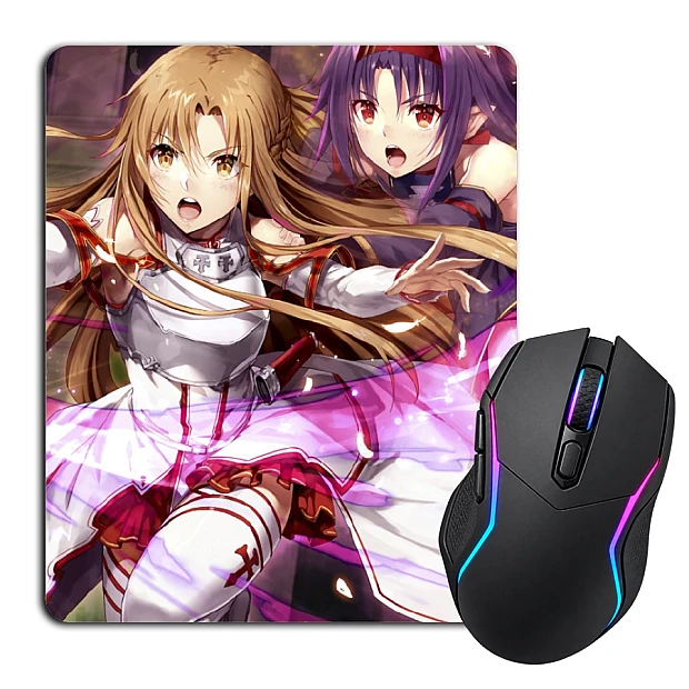 Mouse pad with print Sword Art Online Heroes Girls