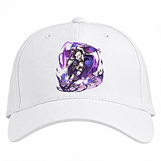 Baseball cap with Print Sword Art Online Violet Print - white