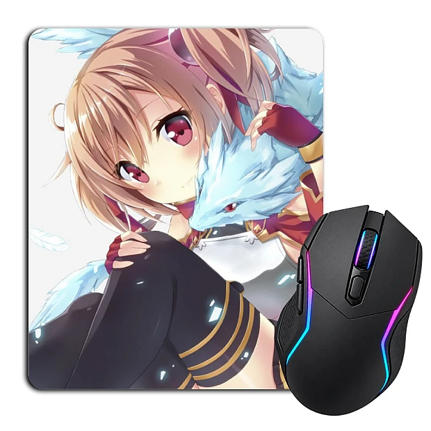 Mouse pad with print Sword Art Online Cute Hero Girl