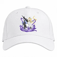 Baseball cap with Print Sword Art Online Alice Fighter - white