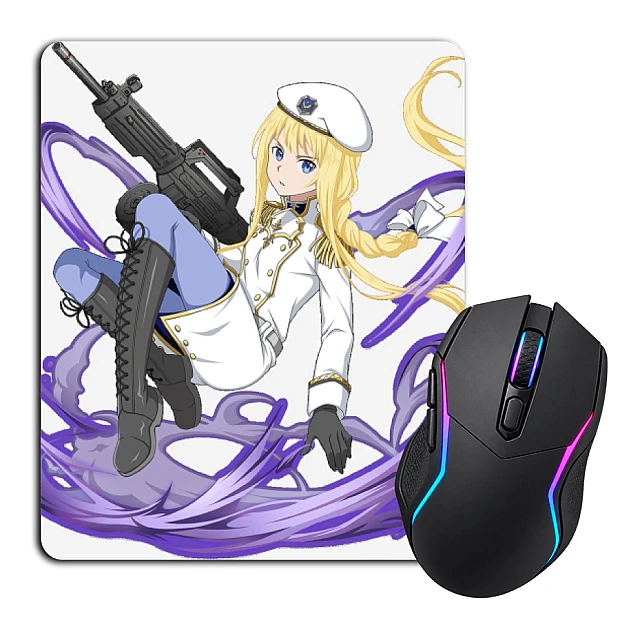 Mouse pad with print Sword Art Online Alice Fighter