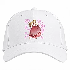 Baseball cap with Print Sword Art Online Girl Pink Print - white