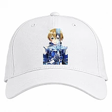 Baseball cap with Print Sword Art Online Magic Sword - white