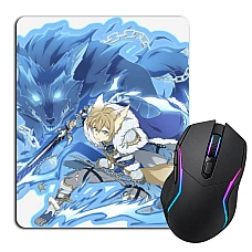 Mouse pad with print Sword Art Online Blue Print