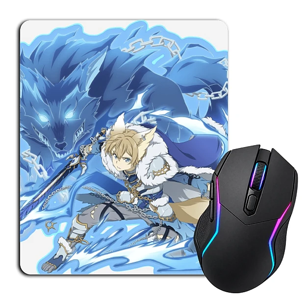 Mouse pad with print Sword Art Online Blue Print