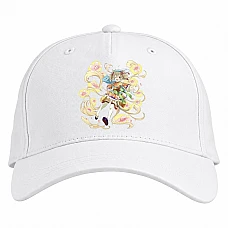 Baseball cap with Print Sword Art Online Amazing Girl - white
