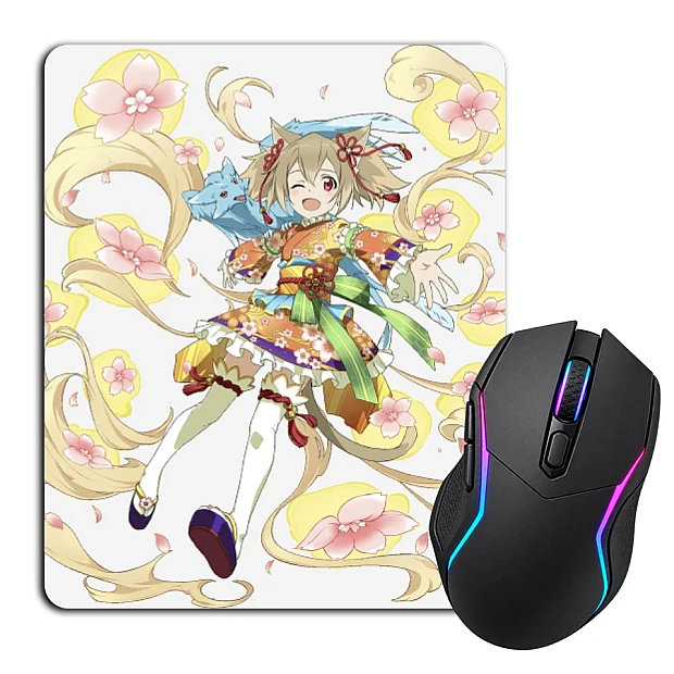 Mouse pad with print Sword Art Online Amazing Girl