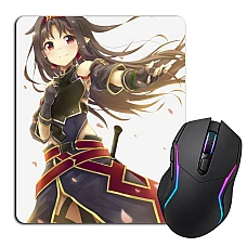 Mouse pad with print Sword Art Online Beautiful Girl Hero