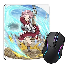 Mouse pad with print Sword Art Online Beautiful Fighter
