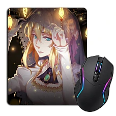 Mouse pad with print Violet Evergarden Lights