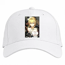 Baseball cap with Print Violet Evergarden Beautiful Hero - white