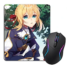 Mouse pad with print Violet Evergarden Waiting