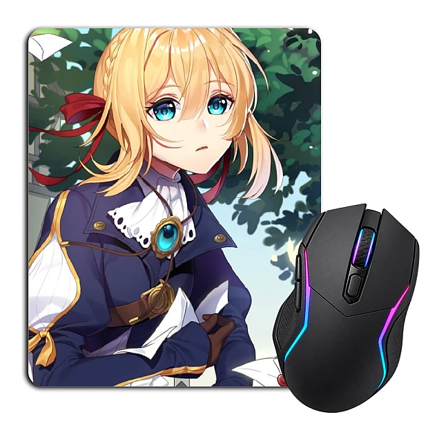 Mouse pad with print Violet Evergarden Waiting