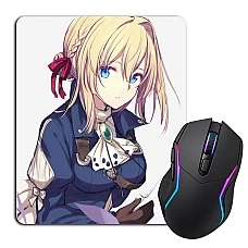 Mouse pad with print Violet Evergarden Hero Girl