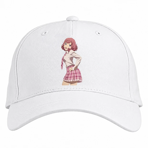 Baseball cap with Print Noragami Kofuku Ebisu Hero - white