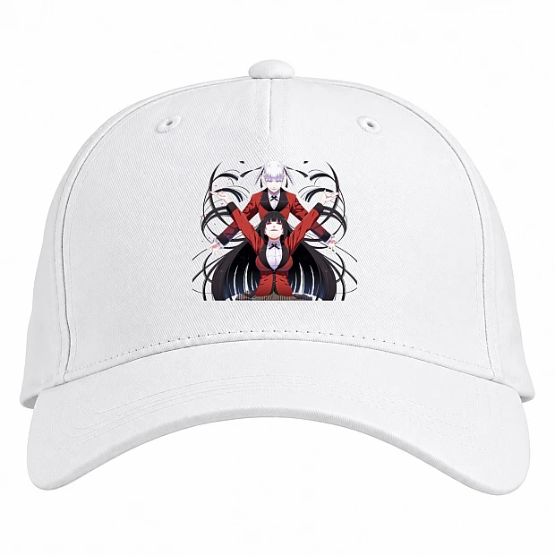 Baseball cap with Print Kakegurui Girls - white