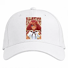 Baseball cap with Print Everlasting Summer Ulyana - white