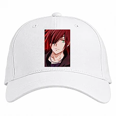 Baseball cap with Print D.Gray-Man Lavi Bookman Hero - white