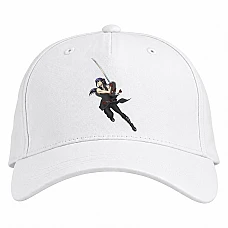 Baseball cap with Print D.Gray-Man Fighter - white