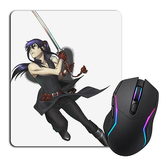 Mouse pad with print D.Gray-Man Fighter